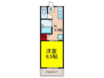 間取図 コスモスハイツ