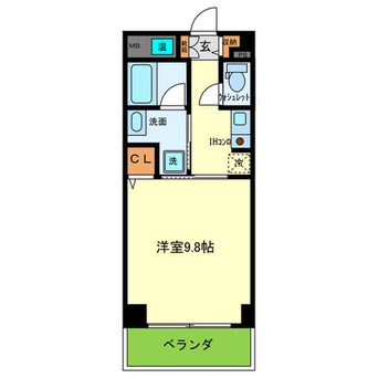 間取図 ラ・コピエ南塚口