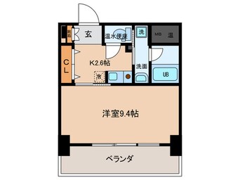 間取図 ラ・コピエ南塚口