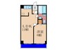 コ－ポラス翌檜 1LDKの間取り