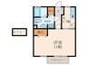 リバ－ハイツＡ棟 1Kの間取り