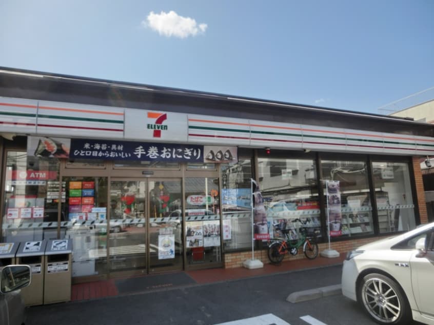 セブンイレブン 京阪鳥羽街道駅前店(コンビニ)まで400m ハーモニーテラス福稲上高松町
