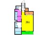 イサ　セレッソ 1Rの間取り