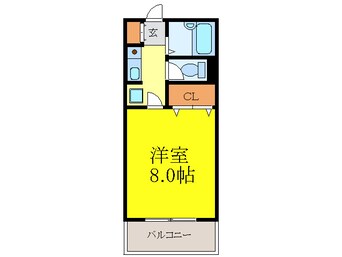 間取図 ハシモトエージェンシービルⅠ