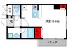 ＯＣＥＡＮ松屋町 1Rの間取り
