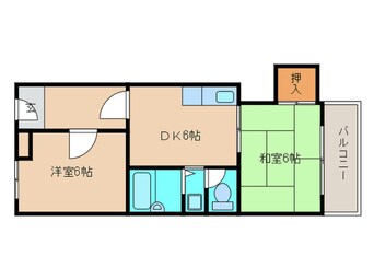 間取図 グランドハイツシマナカ38