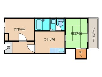 間取図 グランドハイツシマナカ38