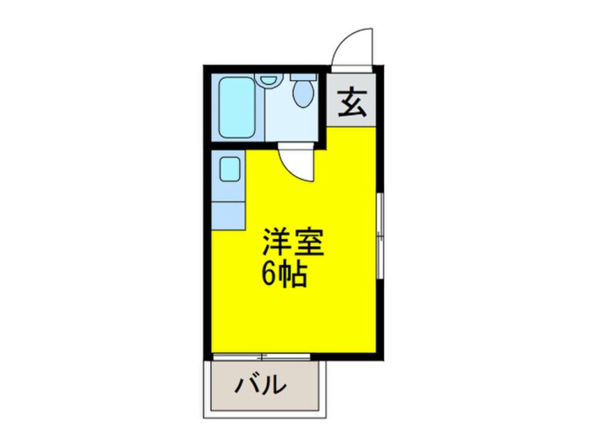 間取図 サンドミール津久野