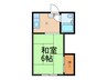 コ－ポ松井 1Kの間取り
