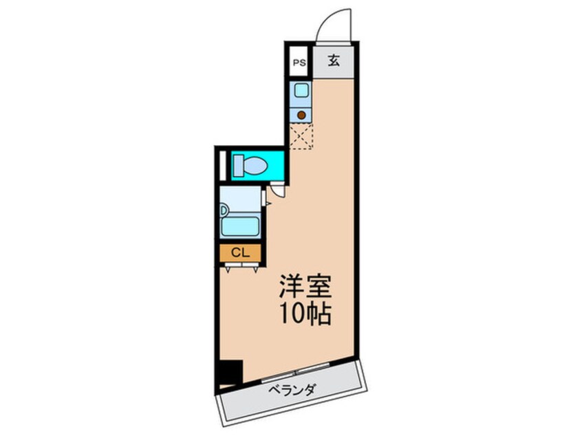 間取図 パシフィック九条駅前