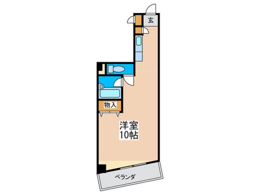 間取図 パシフィック九条駅前