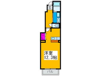 間取図 ルミエールⅠ、Ⅱ