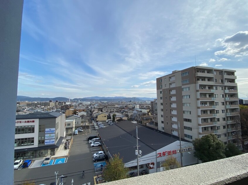 室内からの展望 ｱｸｱﾌﾟﾚｲｽ京都御所ノ内（701）