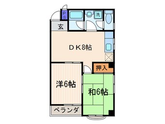 間取図 レジデンス東山