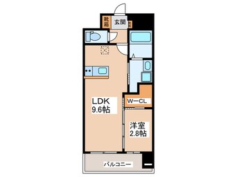 間取図 セレニテ難波グランデシュッド