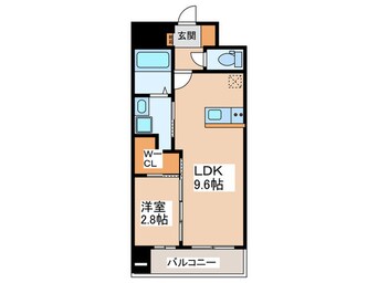 間取図 セレニテ難波グランデシュッド