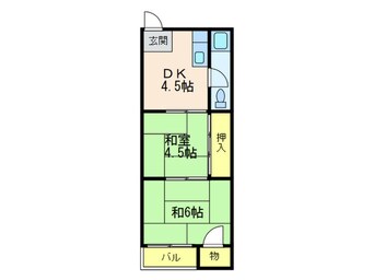 間取図 岩田屋マンション