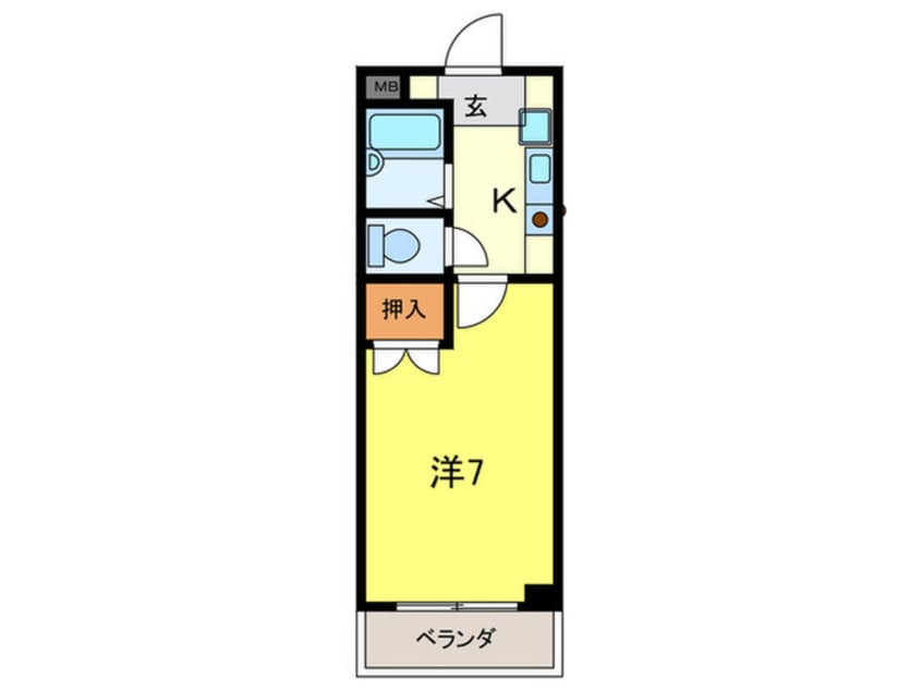 間取図 メゾンオ－ムラ