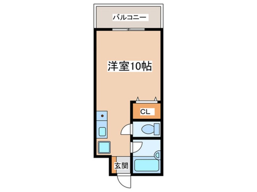 間取図 リヴィエール長堀