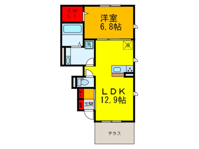 間取図 第二セピアコート