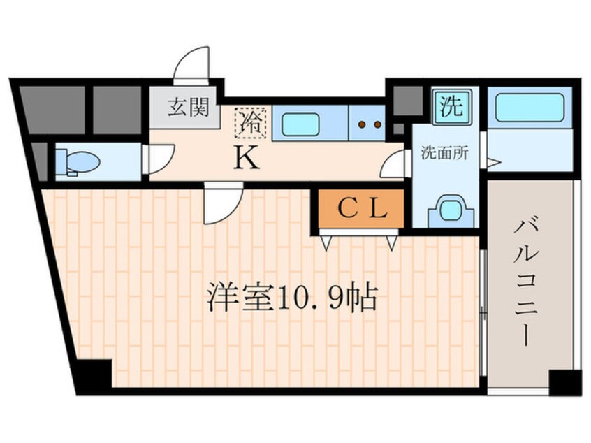 間取図 コスモクレスト杭瀬