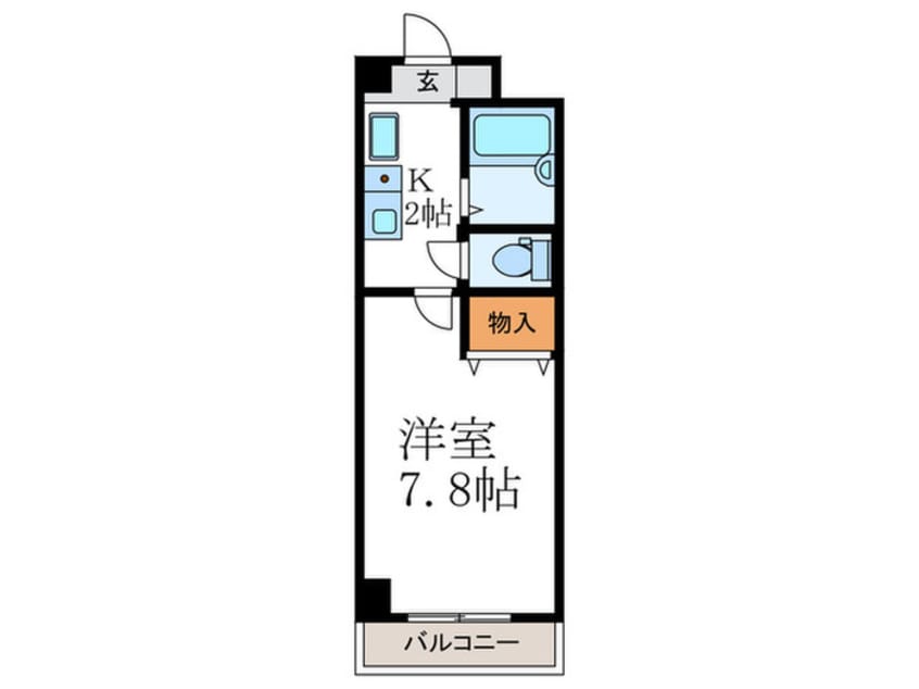 間取図 Ａフラットタカノ