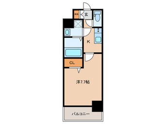 間取図 ハートフルスイーツ今里