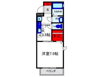 間取図 ビバス豊中