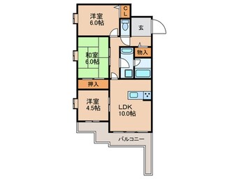 間取図 ウィンザアベニュ