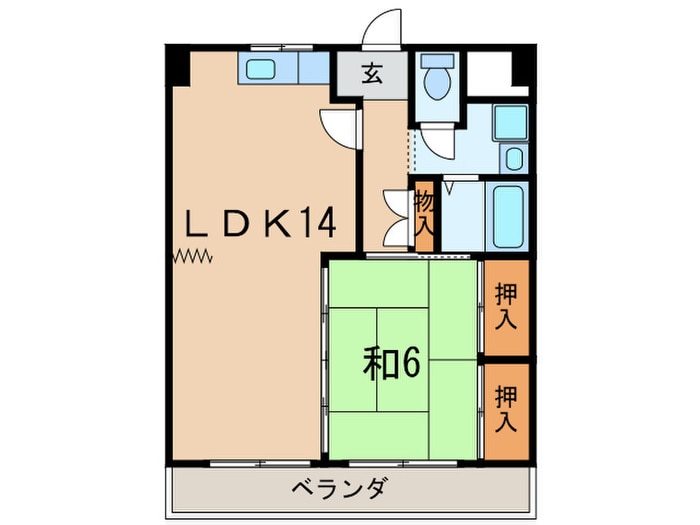 間取り図 第２恭西ビル