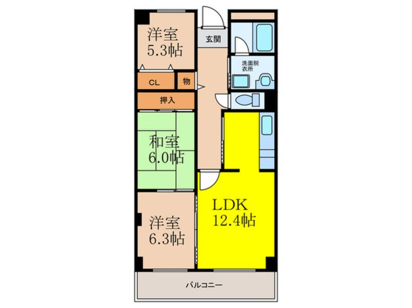 間取図 イリス南茨木