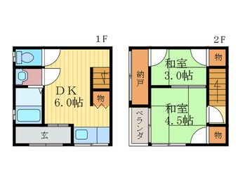 間取図 弥生荘Ｃ棟