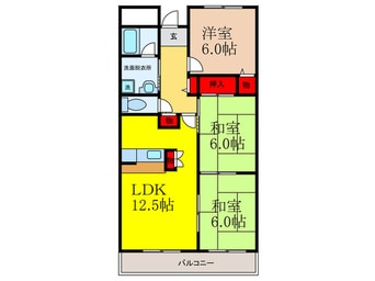 間取図 サンシャイン南茨木