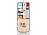 スマイル 1Kの間取り