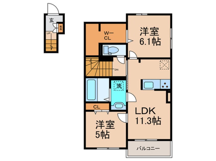 間取図 カメリア