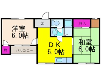 間取図 登町ハイツ