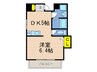 Ｈａｒｕｍａ　Ｆｌａｔ 1DKの間取り