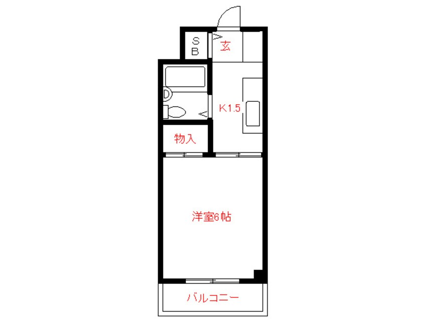 間取図 イーストサイド吹田