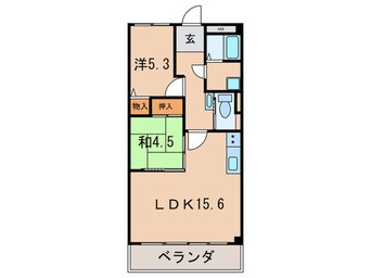 間取図 OC RESIDENCE R NISHINOMIYA OGO