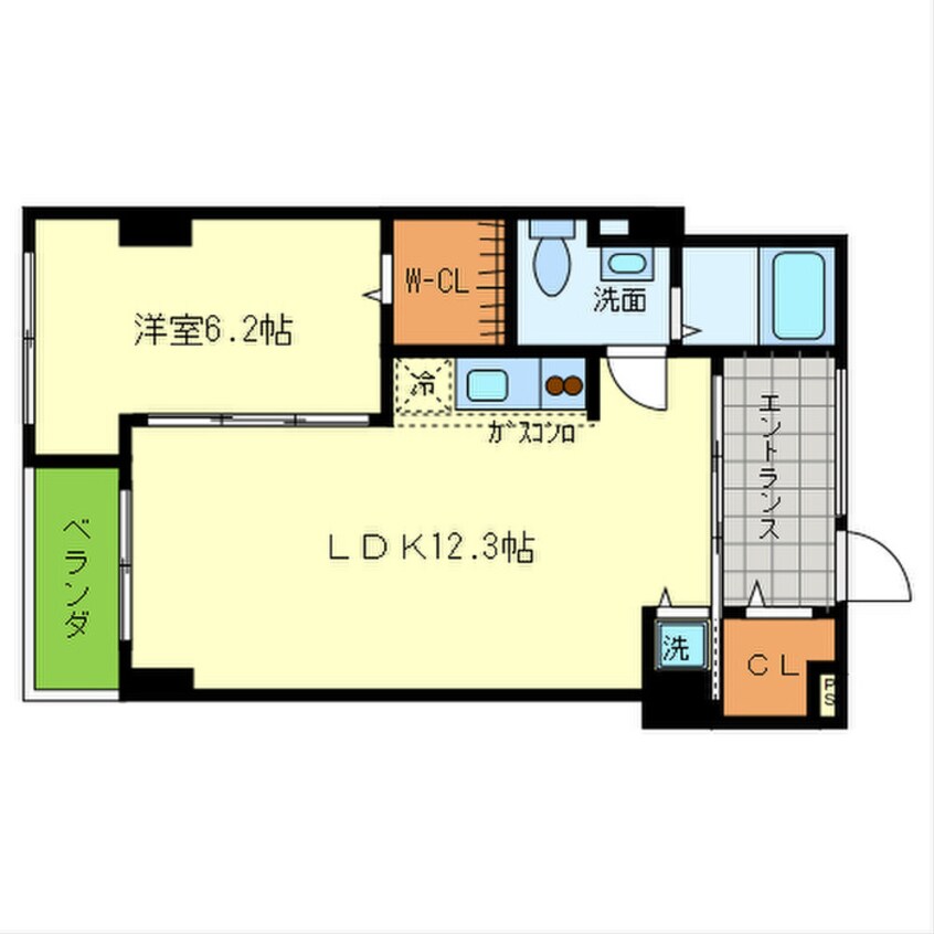 間取図 M＋FLATS