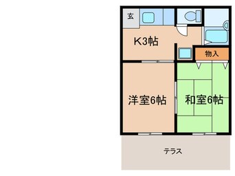 間取図 ハイツみずこし