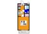 Ｉマンション 1Kの間取り