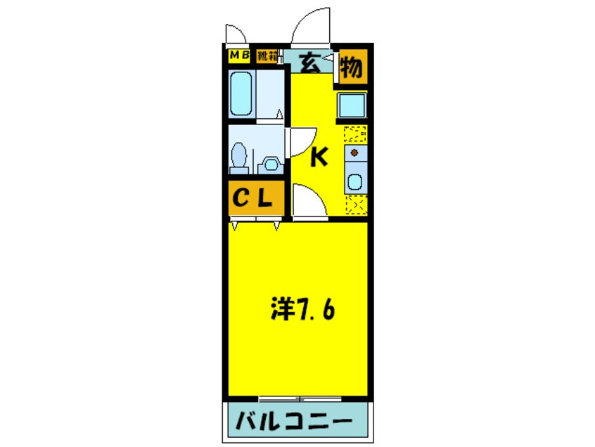 間取図 Ｉマンション