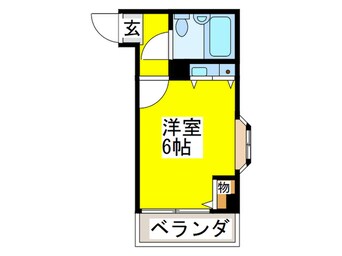 間取図 シティコ－ポ東田辺