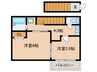 FIRST BLISS 2Kの間取り