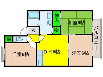 間取図 サンフォレスタ