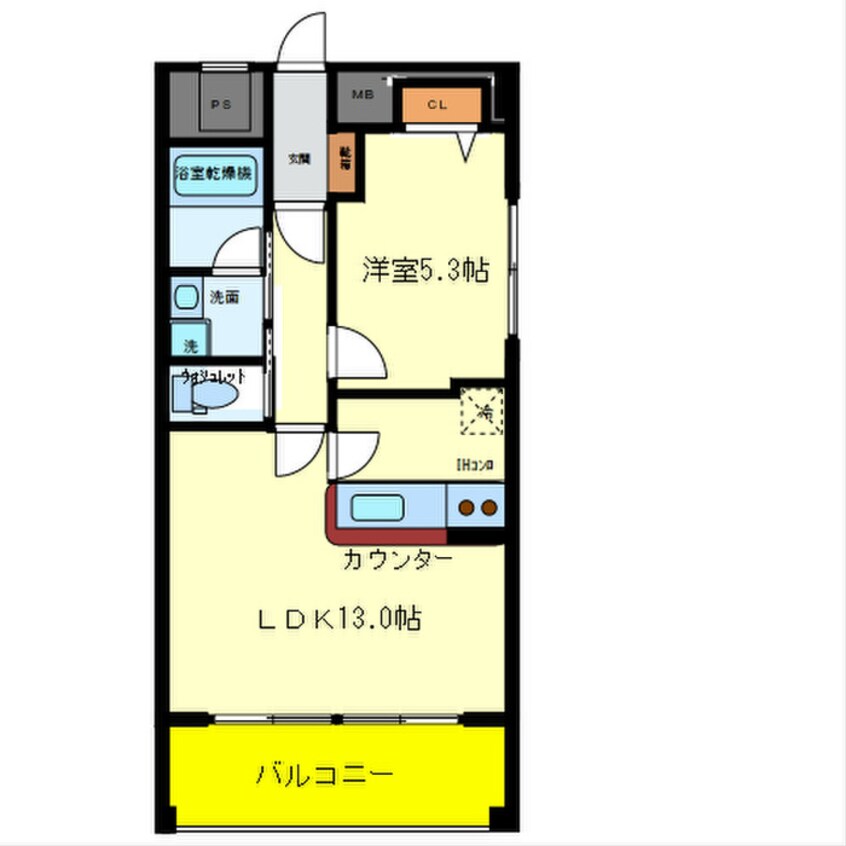 間取図 オルゴグラート鶴見