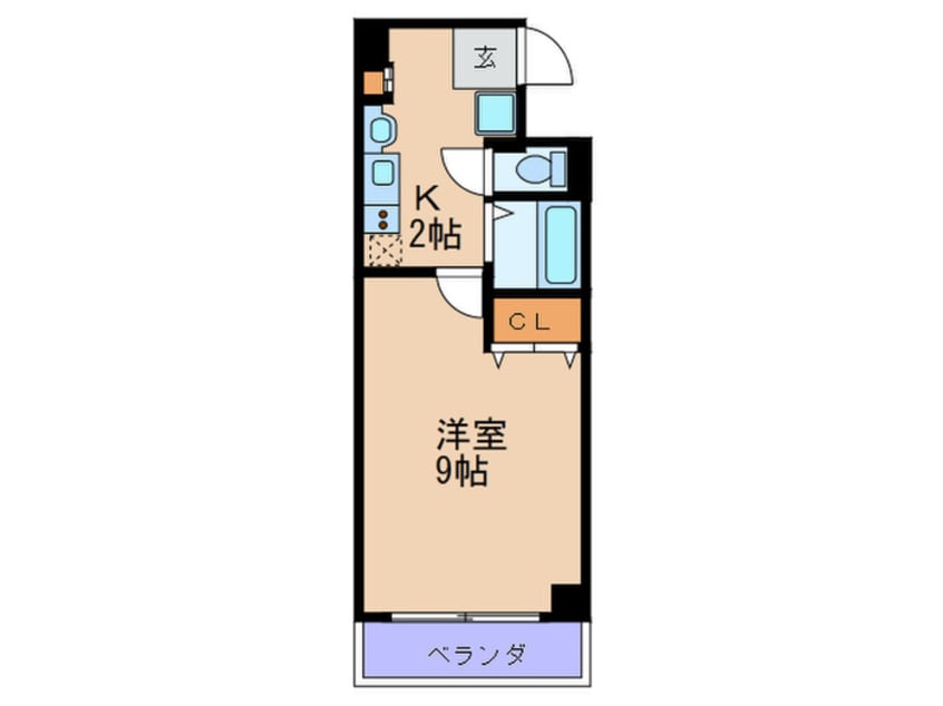間取図 ラ・フォンテ海老江