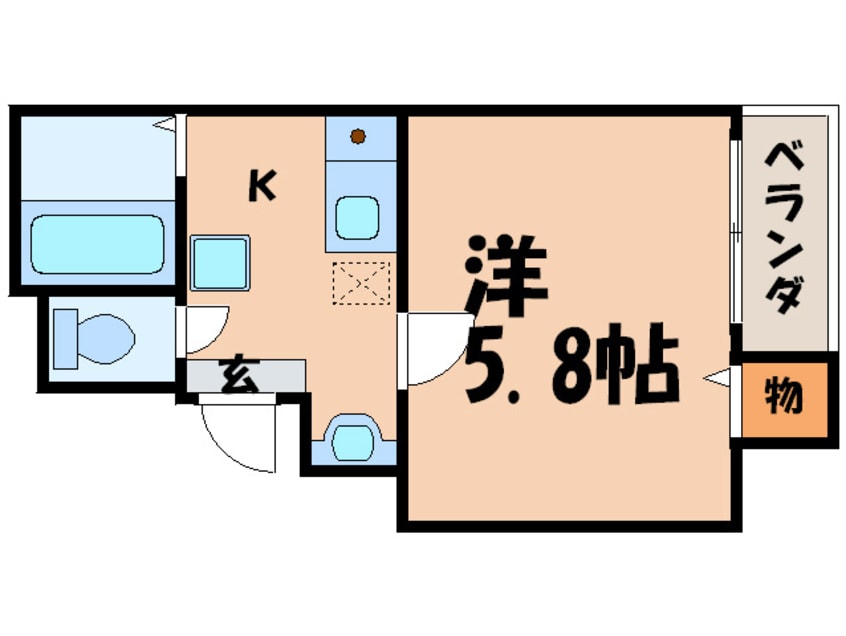 間取図 サムティ京都西大路Ｎｏｒｔｈ