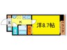 サムティ京都西大路Ｎｏｒｔｈ 1Kの間取り